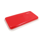 Силиконовый чехол Xiaomi POCO X3 Silicone case High-end TPU Case, soft-touch без лого, красный