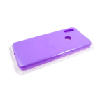Силиконовый чехол Iphone XR 6.1 Silicone case в блистере, без логотипа, сиреневый