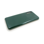 Силиконовый чехол для Samsung Galaxy A10 2019 Sil case High-end TPU Case, soft-touch, бархат, зелены
