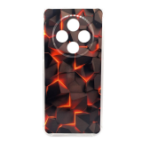 Силиконовый чехол для Tecno Spark 30C, антишок, красочный принт, техно рис. №1