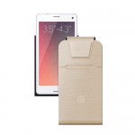 Deppa Чехол для смартфонов Flip Fold M 4.3''-5.5'', золотой