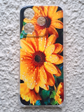 Силиконовый чехол для Xiaomi Redmi 13 4G, антишок, принт, желтые цветочки
