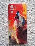 Силиконовый чехол для Xiaomi Redmi Note 10/10S/POCO M5S, антишок, принт, волки