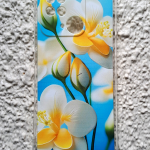 Силиконовый чехол для Xiaomi Redmi 10C 4G/10 4G 2022, антишок, принт, бело-желтые цветы на голубом