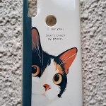 Силиконовый чехол для Xiaomi Redmi 7, красочный принт, котик 