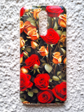 Силиконовый чехол для Xiaomi Redmi 8, красочный принт, красные и желтые розы