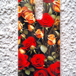 Силиконовый чехол для Xiaomi Redmi 8, красочный принт, красные и желтые розы