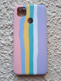Силиконовый чехол для Xiaomi Redmi 9c, радужный градиент, цветной (2)