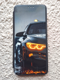Чехол-книга для Xiaomi Redmi Note 12 5G, с защитой, принт, машина с жёлтой фарой, черный