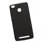 Накладка силиконовая для Xiaomi Redmi 3S, черная