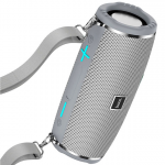 Колонка портативная HOCO, HC12, Sports, Bluetooth, цвет: серый