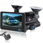 Автомобильный видеорегистратор HD 3 камеры 