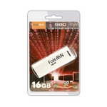 Флеш-накопитель 16Gb FaisON 580, USB 2.0, пластик, белый