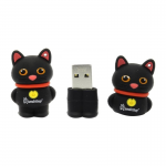 Флеш-накопитель USB  16GB  Smart Buy  Wild series  Catty  чёрный