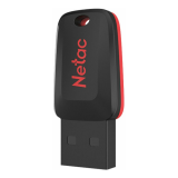 Флеш-накопитель 8Gb Netac U197, USB 2.0, пластик, чёрный, красный
