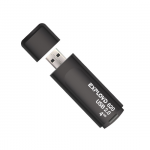 Флеш-накопитель 4Gb Exployd 620, USB 2.0, пластик, чёрный