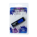 Флеш-накопитель 8Gb OltraMax 250, USB 2.0, пластик, синий