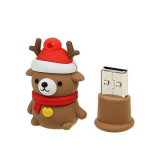 Флеш-накопитель USB  8GB  Smart Buy  NY series  Медведь Caribou