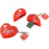 Флеш-накопитель USB  8GB  Smart Buy  Wild series  Сердце