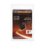 Флеш-накопитель 8Gb OltraMax Drive 50 Mini, USB 2.0, пластик, чёрный