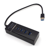 Разветвитель USB HUB (USB3.0 --> 4 USB3.0) черный