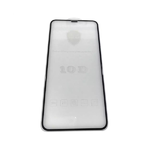 Защитное стекло 10D для Xiaomi Redmi 9c полная проклейка, в упаковке 25шт. черное