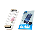 Защитное стекло 5D Curved Glass для Samsung G955F Galaxy S8 Plus с полной проклейкой, черное