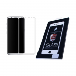 Защитное стекло 5D для iPhone X белое