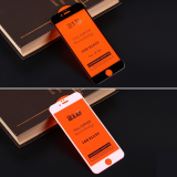 Защитное стекло Full Glue для iPhone 6/6S на полный экран, арт.010630 (Черный)