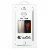 Защитное стекло для APPLE Iphone 6/6S, 4D, 100% стекло на всю поверхность, золотое