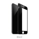 Стекло защитное HOCO для APPLE iPhone 7/8 Plus, G1, Flash attach, 0.33 мм, 2.5D, глянцевое, чёрное