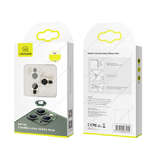Стекло защитное Usams для APPLE iPhone 12, US-BH711, металл, для камеры, цвет: зелёный