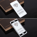 Защитное стекло Full Glue для Samsung Galaxy S7 на полный экран, арт.010630 (Белый)