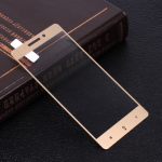 Защитное стекло для Xiaomi Redmi 4A на полный экран, арт.009288 (Золотой)