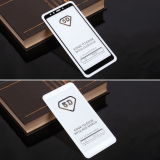 Защитное стекло Full Glue для Xiaomi Redmi 5 на полный экран, арт.010630 (Черный)