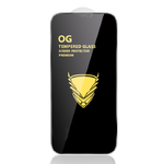 Стекло защитное для SAMSUNG Galaxy A22 5G, OG PREMIUM, глянцевое, цвет: чёрный, в техпаке