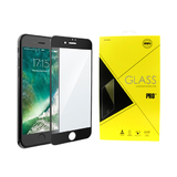 Защитное стекло Samsung A750F Galaxy A7 2018 Unipha Pro+ yellow pack черное