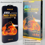 Защитное стекло WEVA для Tecno POVA 5 ESD Anti-Static, Dust-Proof 10шт. в пачке, черное
