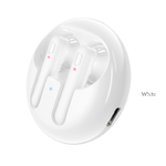 Беспроводные наушники EEW08 Studious true wireless BT headset BOROFONE, цвет: белые