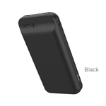 Универсальный дополнительный аккумулятор Power Bank HOCO J52A (20000 mAh), цвет: черный