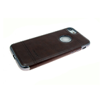 Силиконовый чехол для Iphone 7/8 Lumat лакированный, коричневый