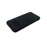 Силиконовый чехол для Huawei Honor 8 Lite под телячью кожу, черный