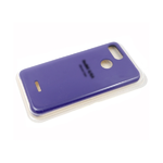 Силиконовый чехол для Huawei Y5 2019 Silicone cover, улучшенное качество без логотипа, фиолетовый
