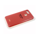 Силиконовый чехол для Huawei Y5 2019 Silicone cover, улучшенное качество без логотипа, красный