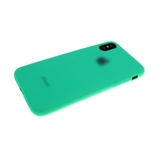Силиконовый чехол для Xiaomi Mi9 Soft Touch матовый с логотипом, зеленый