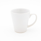 Кружка белая для сублимации, Латте низкая, 360 мл (12oz)