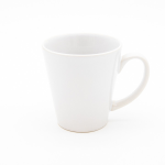 Кружка белая для сублимации, Латте низкая, 360 мл (12oz)