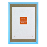 Фоторамка со стеклом, 30*40 101 RP, голубая