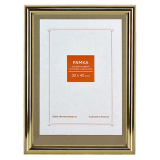 Фоторамка со стеклом, 30*40 111 RP, золото