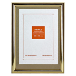 Фоторамка со стеклом, 30*40 111 RP, золото